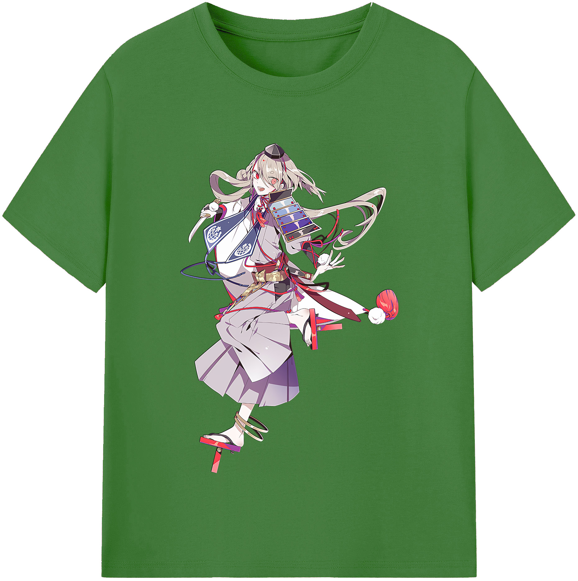 （画像用） 刀剣乱舞 Touken Ranbu レディースカジュアルプリントTシャツ（綿100％）